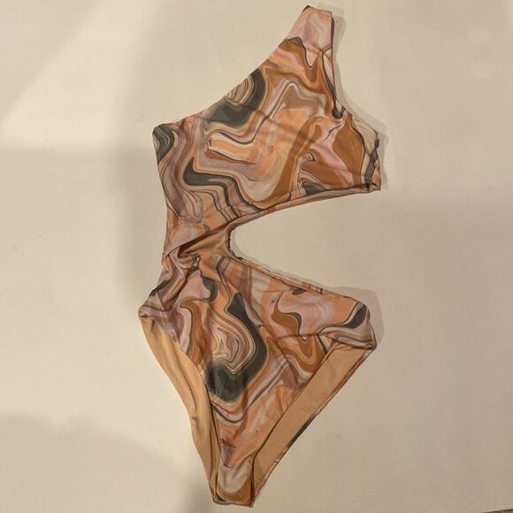 Beach Riot | Marble One-Piece Size M - Picture 2 of 5
